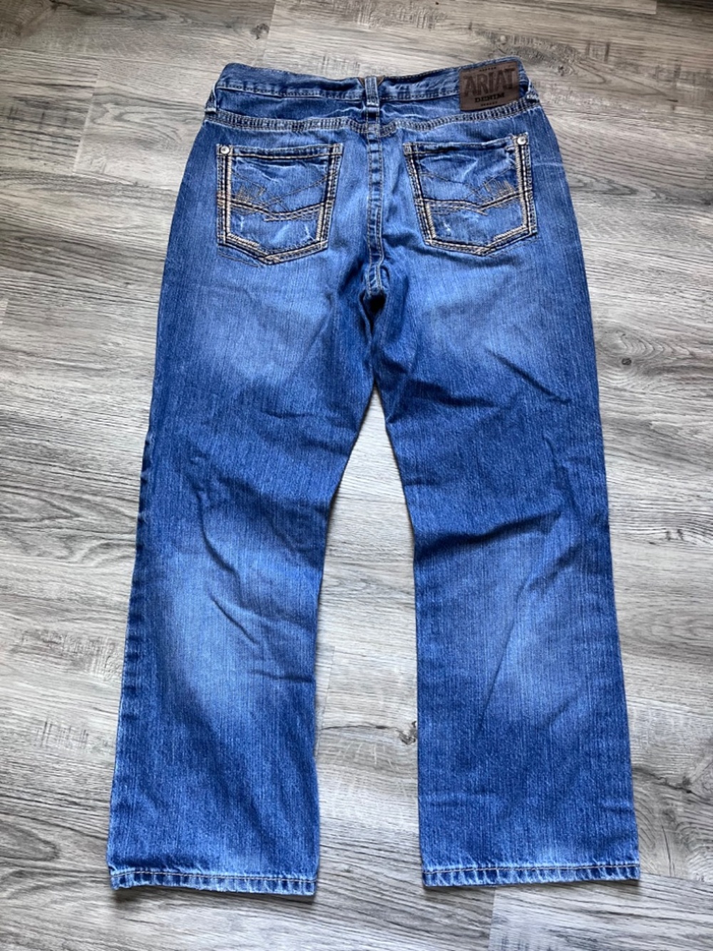 Men’s Ariat Slim Fit Straight Leg Jeans Size 34 X 30